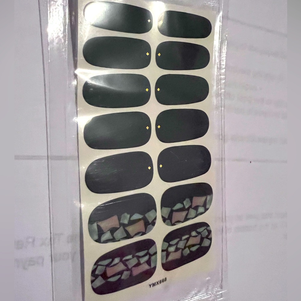 Beautiful nail wraps/stickers YMX668